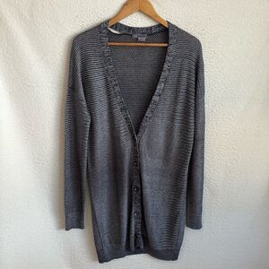 Vince Cardigan Sweater Womens‎ Medium Grey